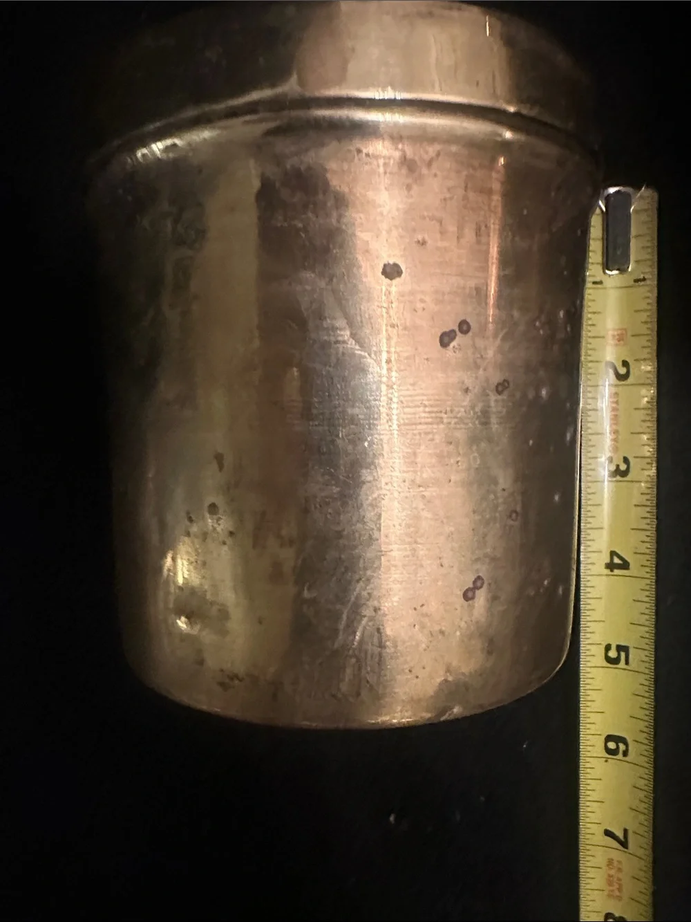 Brass Finish Nesting Canister Set - Home Accents